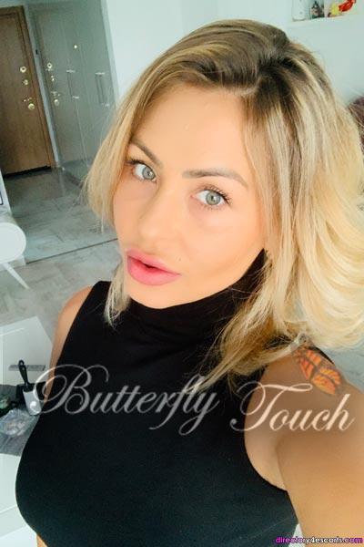 Super hot PSE blonde Vanessa in Knightsbridge