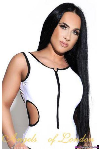 This dark-haired beauty has an incredible body and the perfect attitude