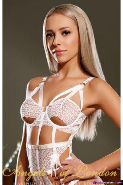 This little minx loves getting dressed up in skimpy uniforms