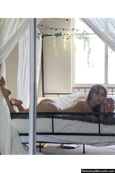 Naughty brunette without taboos